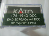 Kato N Scale EMD SD70ACe Union Pacific The Spirit #1943 w/DCC